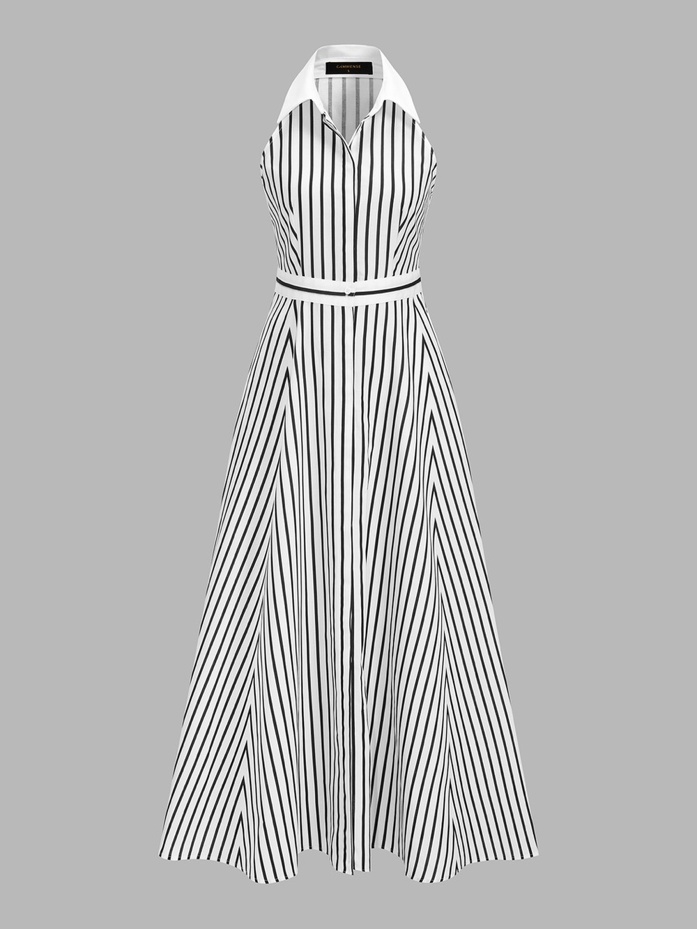 NWT Commense Striped Sleeveless Maxi Dress, Size Medium